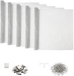 Lichtschachtabdeckung Mit Clips 5 Stk. 70 X 190 Cm Aluminium Vidaxl