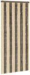 Vidaxl Insect Curtain Chenille Dark Brown And Beige 90 X 200 Cm