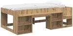 Kinderbettgestell Mit Stauraum Artisan-eiche 90 X 190 Cm Vidaxl