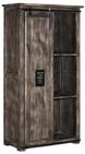 Schrank Mango 100x50x190 Grau Lackiert Railway 215