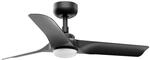 Faro Barcelona 338251s - Hey Led S Ventilatore Nero 10w Swt