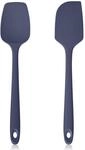 Silikon Pfannenwender & L&ouml;ffel 2er Set, 315&deg;c Hitzebest&auml;ndig, Blau