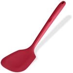 Silikon Pfannenwender Hitzebest&auml;ndig Bis 315&deg;c, Rot, 34.5cm, Kratzfest