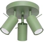 Deckenleuchten Ring Salbei 3xgu10 25.7cm Stahl Sollux