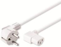 Kaltger&auml;tekabel Nk 102 W-150, 1,5 M, Wei&szlig; - Goobay