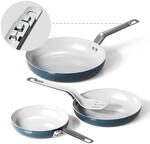 Antihaft-pfannenset Induktion 3-teilig (20/24/28 Cm) Keramik Ungiftig
