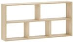 Vidaxl Wall Shelf Sonoma Oak 102 X 17 X 50 Cm Engineered Wood