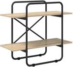 Vidaxl Bookshelf 2-tier 60 X 35 X 70 Cm Pb Sonoma Oak
