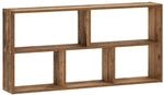 Wandregal Altholz 102 X 17 X 50 Cm Holzwerkstoff Vidaxl