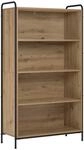 Vidaxl Book Cabinet 80 X 33 X 142.5 Cm Engineered Wood Artisan Oak