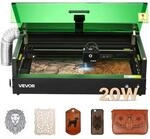 Vevor Lasergravierer, 20 W, Lasergravur- & Schneidemaschine Mit Integrierter Kamera,
