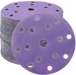 Schleifpapier 150mm Klett 120 K&ouml;rnung 15 Loch F&uuml;r Exzenterschleifer Holz...