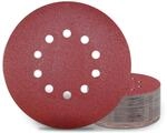 Schleifpapier 225mm Klett P80 10 Loch 25 St&uuml;ck F&uuml;r Trockenbauschleifer