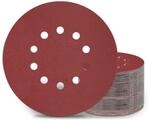Schleifpapier 225mm Klett P320 10 Loch F&uuml;r Trockenbauschleifer, 50 St&uuml;ck