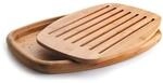 Schneidebrett Lacor Bambus 40x27x3 Cm Kr&uuml;melf&auml;nger