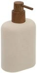 Argileo Seifenspender, Oval, 350 Ml, Beige - 5five