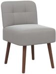 Slipper Chair Hellgrau Samt Vidaxl