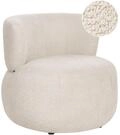 Sessel Volda Chenillegewebe Hellbeige