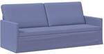 3-sitzer Sofa Jeans Blau 190 X 81 X 82 Cm Stoff Vidaxl