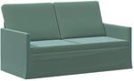 2-sitzer Sofa Meergr&uuml;n 150 X 81 X 82 Cm Samt (v) Vidaxl