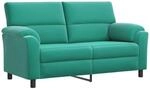 Sofa T&uuml;rkis 174 X 85 X 93 Cm Samt Vidaxl