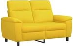 Sofa Helles Gelb 158 X 90 X 95 Cm Stoff Vidaxl