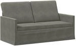 2-sitzer Sofa Hellgrau 150 X 81 X 82 Cm Cordstoff Vidaxl