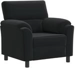 Sofa Schwarz 94 X 85 X 93 Cm Samt Vidaxl