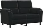 Sofa Schwarz 154 X 85 X 93 Cm Samt Vidaxl