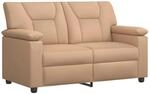 Sofa Cappuccino 151 X 85 X 93 Cm Kunstleder Vidaxl