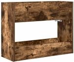 Sonnenschirmhalter Ger&auml;ucherte Eiche 65 X 24 X 50 Cm Vidaxl