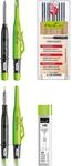 Pica Dry Und Fine Dry Tieflochmarker Graphit + Ersatzminen Graphitminen H Und...