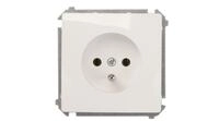 Simon Basic Einzelsteckdose Mit/ohne 16a Ip20 Wei&szlig; Bmgz1.01/11