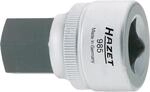 Hazet - Schraubendreher-steckschl&uuml;sseleinsatz 985-6 Vierkant Hohl 12,5 Mm (1/2 Z