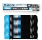 20tlg Stichs&auml;geblatt Set T-schaft Hcs F&uuml;r Holz, 8 Tpi, Mit Koffer