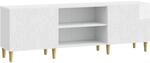 Vidaxl Tv Cabinet 150 X 31 X 50 Cm High Gloss White Engineered Wood