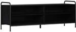 Tv-schrank 140 X 39,5 X 50 Cm Schwarz Eichen-optik Vidaxl