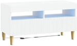 Vidaxl Led Tv Cabinet Arnhem 81 X 35 X 43 Cm White Engineered Wood