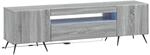 Led-tv-schrank Sonoma-grau Holzwerkstoff Vidaxl