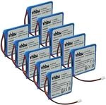 Vhbw 10x Akku Kompatibel Mit Ascom 9d41, D41, D43, R1d Schnurlos Festnetz...