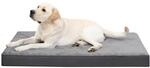 Orthop&auml;disches Hundebett Waschbar Xl Dunkelgrau 104x68 Cm