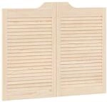 Vidaxl Swing Doors 80 X 50 Cm Solid Pine Wood Natural