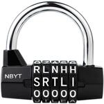 Zahlenschloss 5-stellig Zur&uuml;cksetzbar Zinklegierung 7mm B&uuml;gel F&uuml;r...