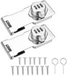 2er Set Schrankschloss Mit 3-stelligem Zahlenschloss, 135mm...