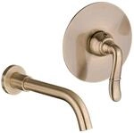 Paulgurkes - Waschtischarmatur Bronze Unterputz Retro Antik Waschschalenarmatur