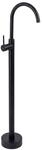 Bodenmontierter Waschbeckenhahn Rea Lungo Black