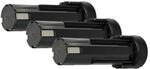 Vhbw - 3x Akku Kompatibel Mit Abb Pressofix 208, Sdf-ak210 Werkzeug (3300 Mah,...