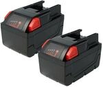 Vhbw - 2x Akku Kompatibel Mit W&uuml;rth Master H 28-ma Werkzeug (4000 Mah, Li-ion,...