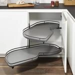 Kesseb&ouml;hmer Lemans Ii Eckschrank-beschlag Links 600 Mm Anthrazit