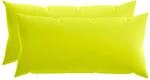Kissenbezug 2 Pcs Heerlen Hellgr&uuml;n 40 X 70 Cm Polyester Vidaxl